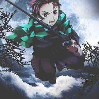 Tanjiro phone HD 4k wallpaper