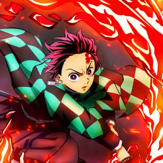 Tanjiro phone HD 4k wallpaper