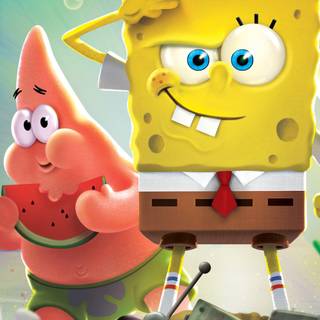 Spongebob 4k iPhone wallpaper