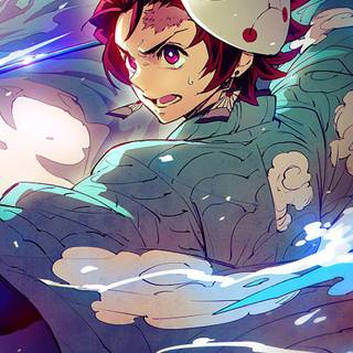 Tanjiro phone HD 4k wallpaper