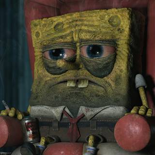 Spongebob 4k iPhone wallpaper