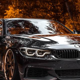 Black BMW 4k iPhone wallpaper
