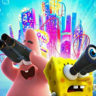 Spongebob 4k iPhone wallpaper