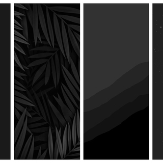 Black desktop minimalist wallpaper