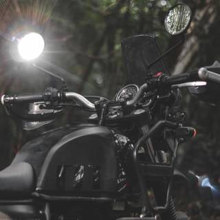 Dark motorcycle wallpaper