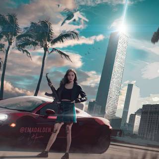 GTA VI PS5 wallpaper