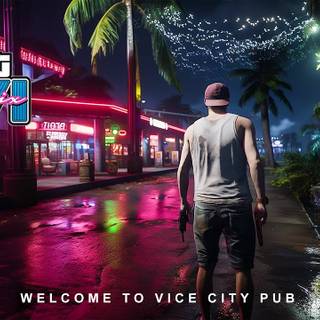 GTA VI PS5 wallpaper