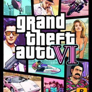 GTA VI PS5 wallpaper