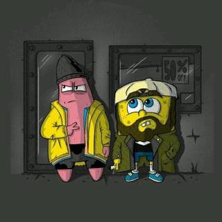 Gangsta Patrick wallpaper