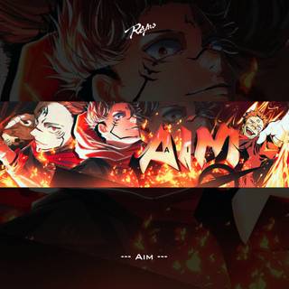 Jujutsu Kaisen Youtube banner wallpaper