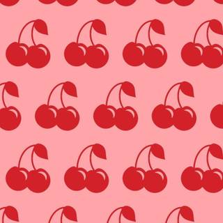 Cherry collage wallpaper