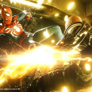 Spider-Man PS4 4k wallpaper