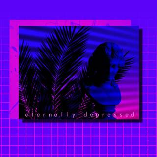 Purple vaporwave wallpaper