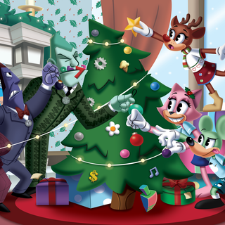 Winter holiday desktop wallpaper