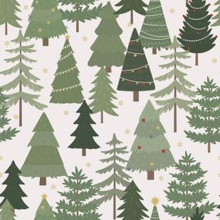 Green Xmas pine wallpaper
