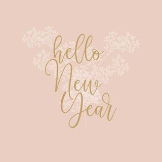 Hello New Year wallpaper