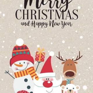 Cute Xmas Santa wallpaper