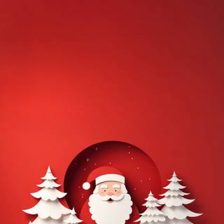 Cute Xmas Santa wallpaper