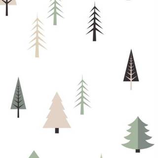 Kawaii Christmas tree wallpaper