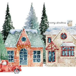 Kawaii Christmas tree wallpaper