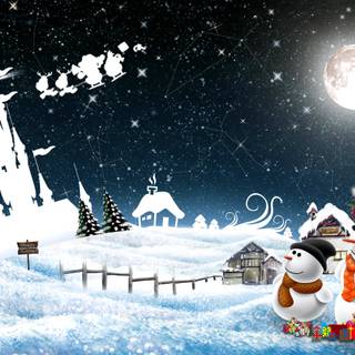 Christmas New Year 4k wallpaper