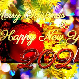 2024 Merry Christmas wallpaper