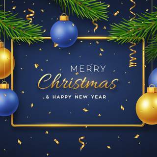2024 Merry Christmas wallpaper