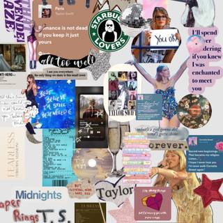 Preppy Taylor Swift wallpaper