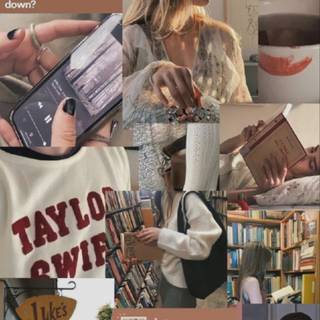 Preppy Taylor Swift wallpaper