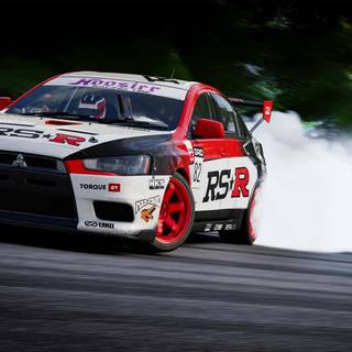 Mitsubishi rally wallpaper