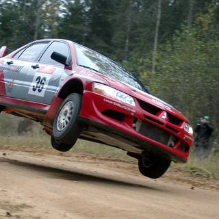 Mitsubishi rally wallpaper