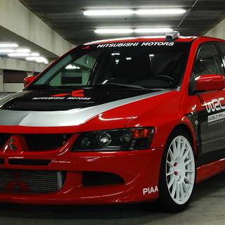 Mitsubishi rally wallpaper