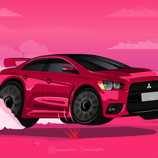 Mitsubishi rally wallpaper