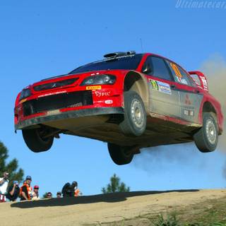 Mitsubishi rally wallpaper