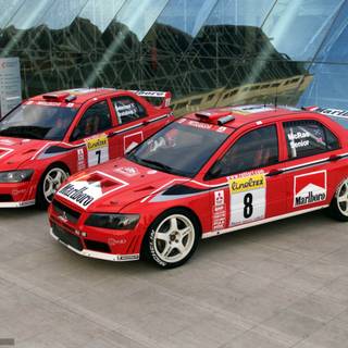 Mitsubishi rally wallpaper
