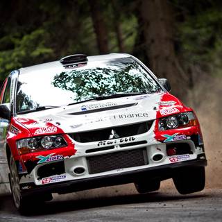 Mitsubishi rally wallpaper