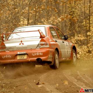 Mitsubishi rally wallpaper