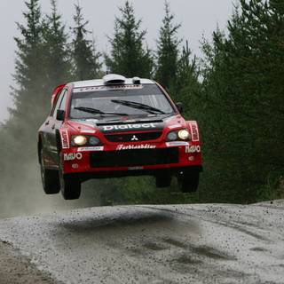 Mitsubishi rally wallpaper