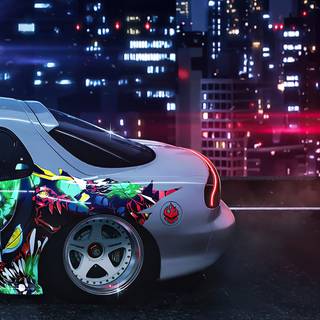 Tokyo car 4k wallpaper