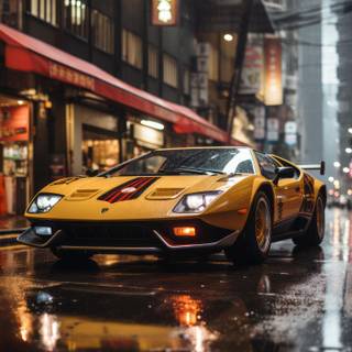 Tokyo car 4k wallpaper