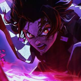 Tanjiro 4k mobile wallpaper