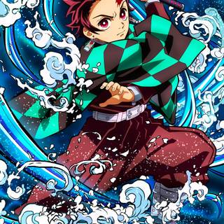 Tanjiro 4k mobile wallpaper