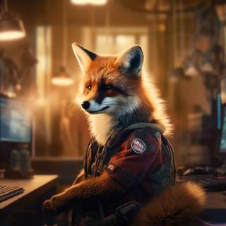 Red fox 4k wallpaper