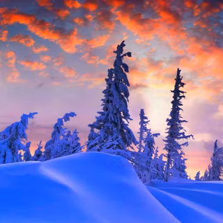 Snow 4k iPhone wallpaper