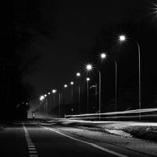 Black night 4k wallpaper