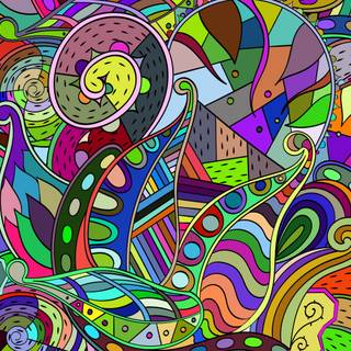 Doodles 4k wallpaper