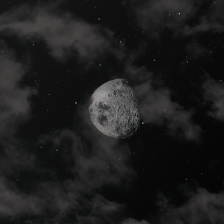 Black night 4k wallpaper