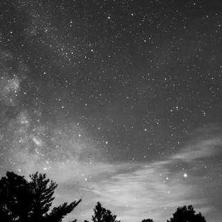 Black night 4k wallpaper