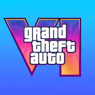 GTA 6 logo wallpaper