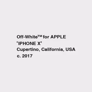 iPhone X Off White wallpaper